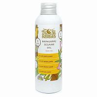 Масло для волос "Брингарадж" на основе кунжутного масла (Bringaraj Sesame Oil) 150 мл, Indibird
